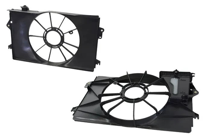 NEW RADIATOR BOTTLE WITH FAN SURROUND COVER FOR TOYOTA COROLLA ZZE122 12/01-2007