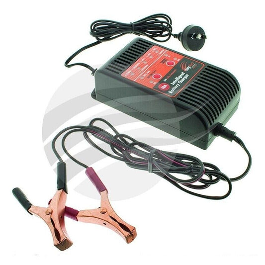 NEW Battery Charger 12V 4 Stage 10A Automatic Switching