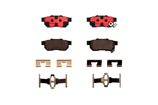 Brembo Brake Pad Set For Honda Jazz (GE Series): 1.3L and 1.5 i-VTEC (GE6,