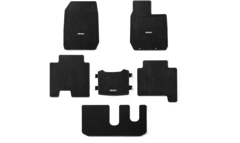 Genuine NEW Carpet Floor Mats Front+Rear FOR Isuzu MU-X MUX MY21 2021 Onwards