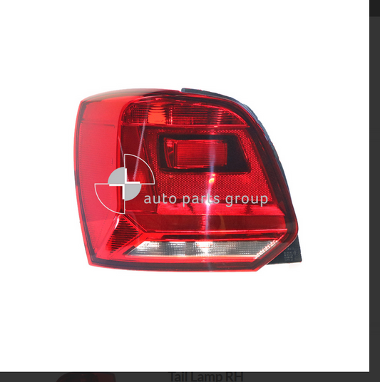 NEW PASSENGER LEFT TAIL LIGHT REAR LAMP FOR Volkswagen Polo 6R 7/2014-3/2018