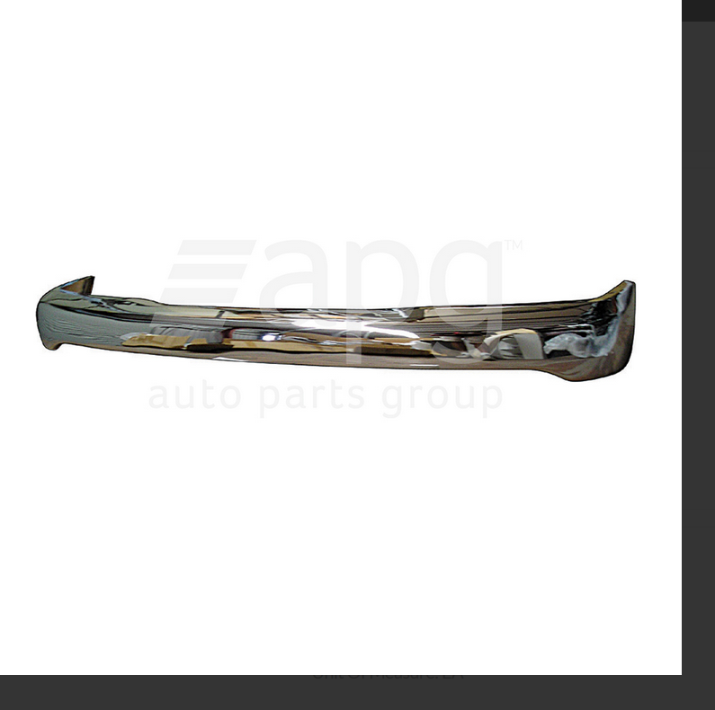 GENUINE FRONT BUMPER BAR FOR TOYOTA HILUX 1 Piece 9/2001-7/2004 CHROME