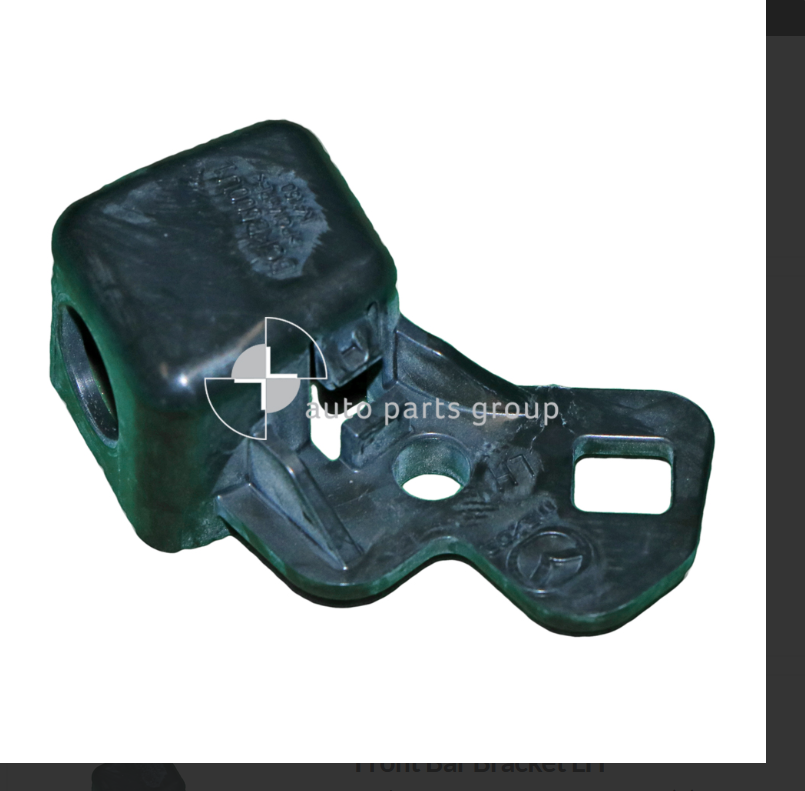 GENUINE LEFT FRONT BUMPER BAR BRACKET FOR Mazda 3 BP 3/19-9/21 SEDAN ONLY OUTER