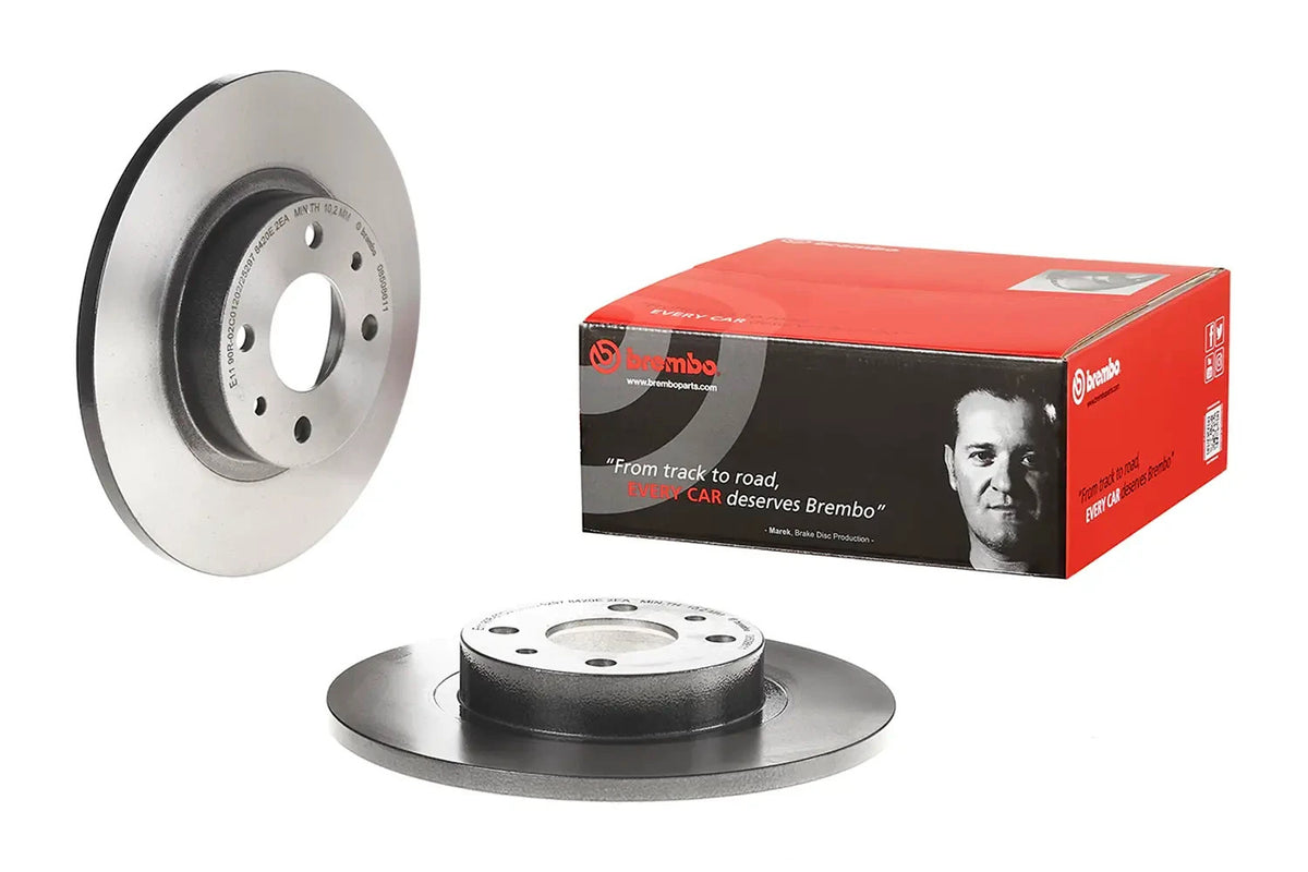 Brembo FRONT Disc Brake Rotor FOR Fiat 500 C 0.9 312 (312AG1A) 2009-2015 *257MM