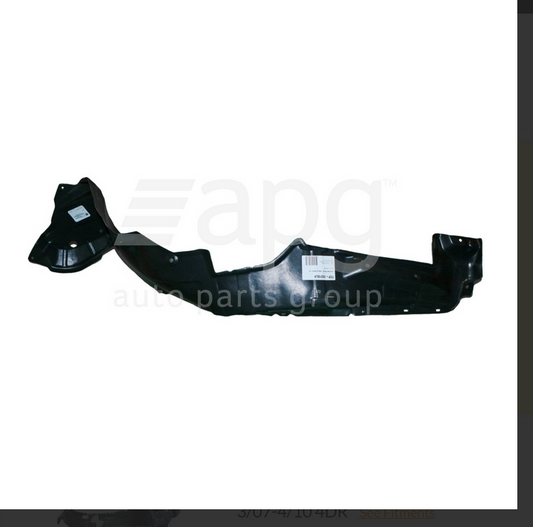 NEW RIGHT FRONT INNER GUARD LINER FOR TOYOTA COROLLA ZRE152-R 3/2007-4/2010 4-DR