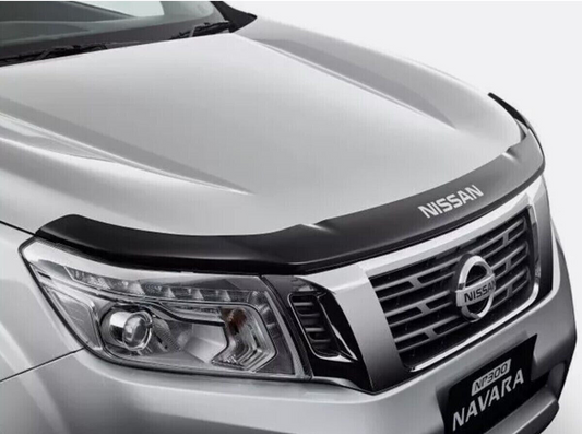 GENUINE BLACK BONNET PROTECTOR KIT FOR NISSAN NAVARA D23 NP300 D-23