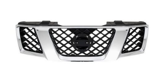 NEW FRONT GRILLE FOR NISSAN NAVARA D40 12/2005-04/2010 GRILLE  CHROME-BLACK