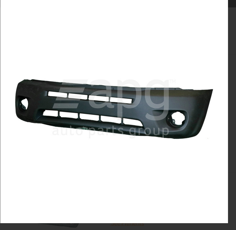 GENUINE NEW FRONT BAR COVER BUMPER FOR TOYOTA RAV4 8/2003-10/2005 W/O FLARE TYPE