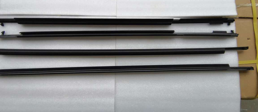 4-pcs DOOR Weatherstrip Moulding Trims For Toyota Landcruiser Prado 150 Series