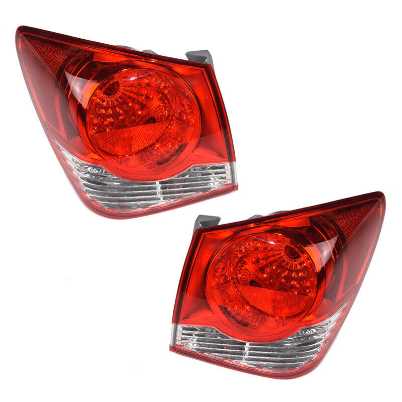 Pair Tail Light Rear Lamp For Holden Cruze JG JH 4 Door Sedan 2009-2017