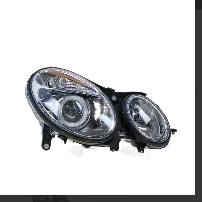 NEW RIGHT HEADLIGHT LAMP FOR Mercedes-benz E Class 9/2002-7/2009 W-211-S211