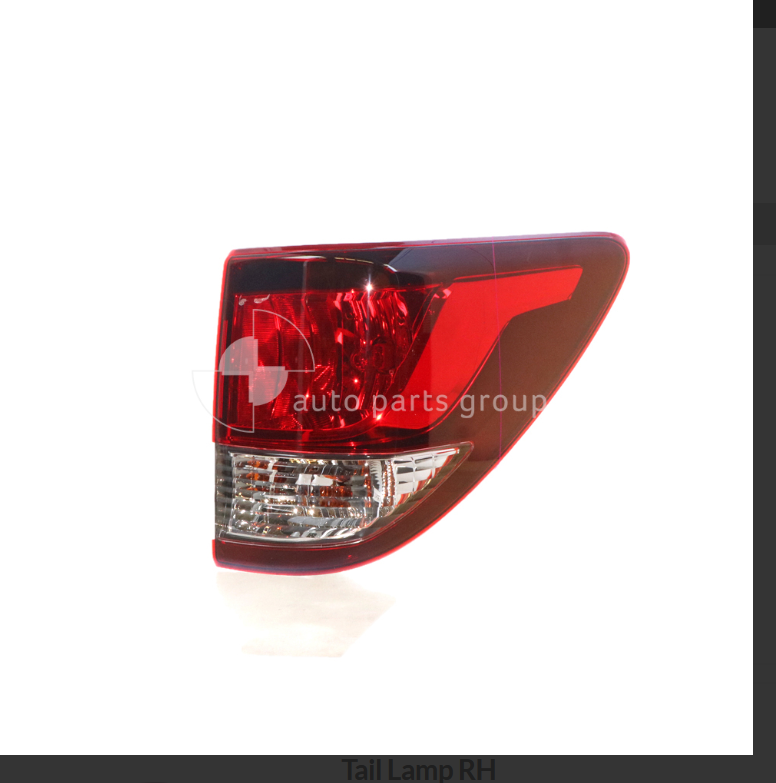 GENUINE DRIVER SIDE TAIL LIGHT FOR Mazda BT50 UR 4/2018-10/2020 Double cab XT