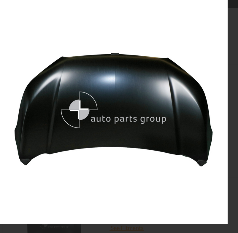 GENUINE BONNET FOR HOLDEN SPARK 12/2015-2/2018 HATCH