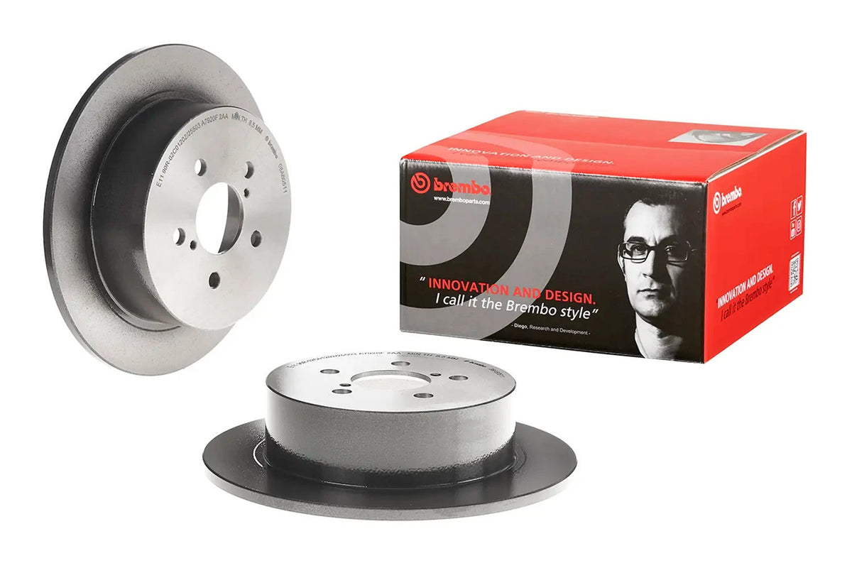 Brembo REAR Disc Brake Rotor FOR Subaru Liberty 2.0 BL AWD 2005-2009*274MM-DISC