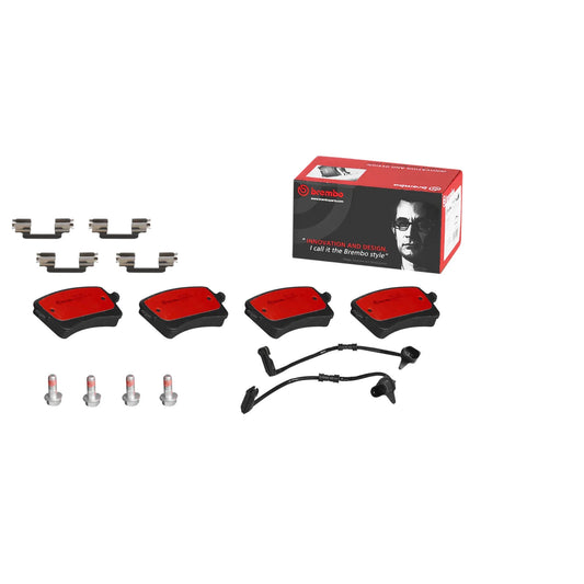 Brembo REAR Brake Pad Set For Audi A7 2.0 4GA,4GF Sportback TFSI quattro 2015-18