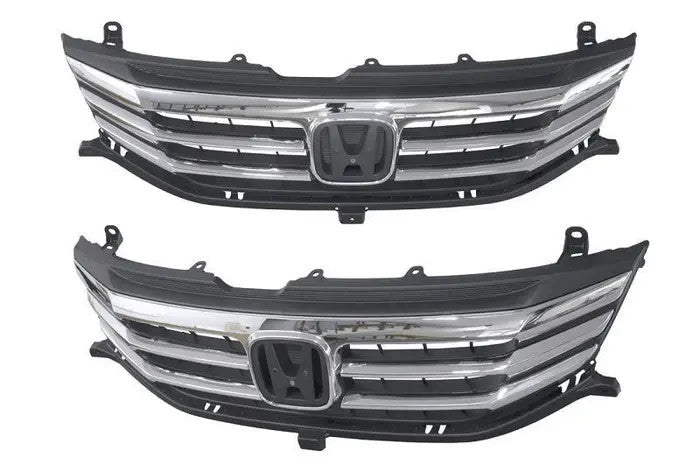 NEW Front Grille FOR HONDA ODYSSEY 04/2009 ~ 08/2013 RB CHROME-BLACK GRILLE