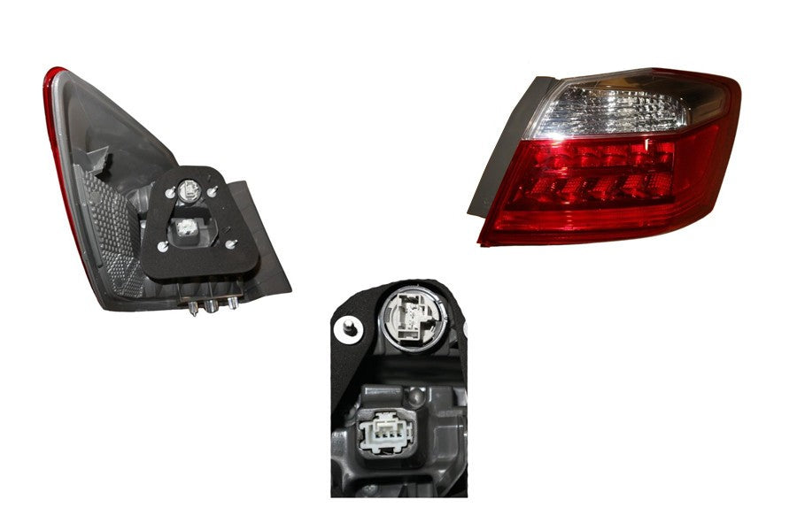NEW DRIVER SIDE TAIL LIGHT FOR HONDA ACCORD CR SERIES 1 06/2013 ~ 01/2016 LED