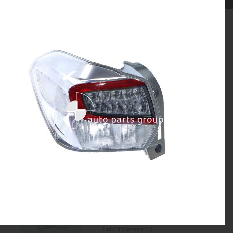 GENUINE LEFT TAIL LIGHT FOR SUBARU XV G4X 10/2015-5/2017 LED TYPE SUV