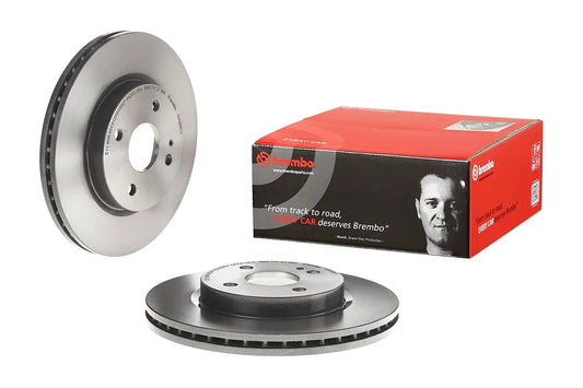 Brembo FRONT Disc Brake Rotor FOR Ford Fiesta 1.0L WZ EcoBoost 2013-2018 *258mm