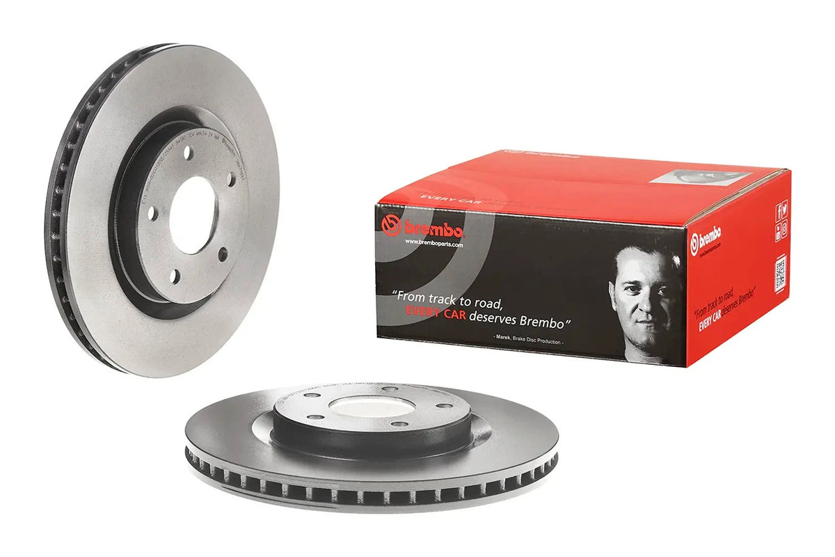 Brembo FRONT Disc Brake Rotor FOR Nissan X-Trail 2.0 T31 FWD 2008-2014 *296-DISC