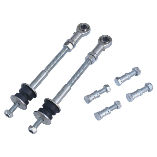 Adjustable Sway Bar Link Kit Front 2-8 Inch Fit For Nissan GQ Y60 GU Y61 Patrol