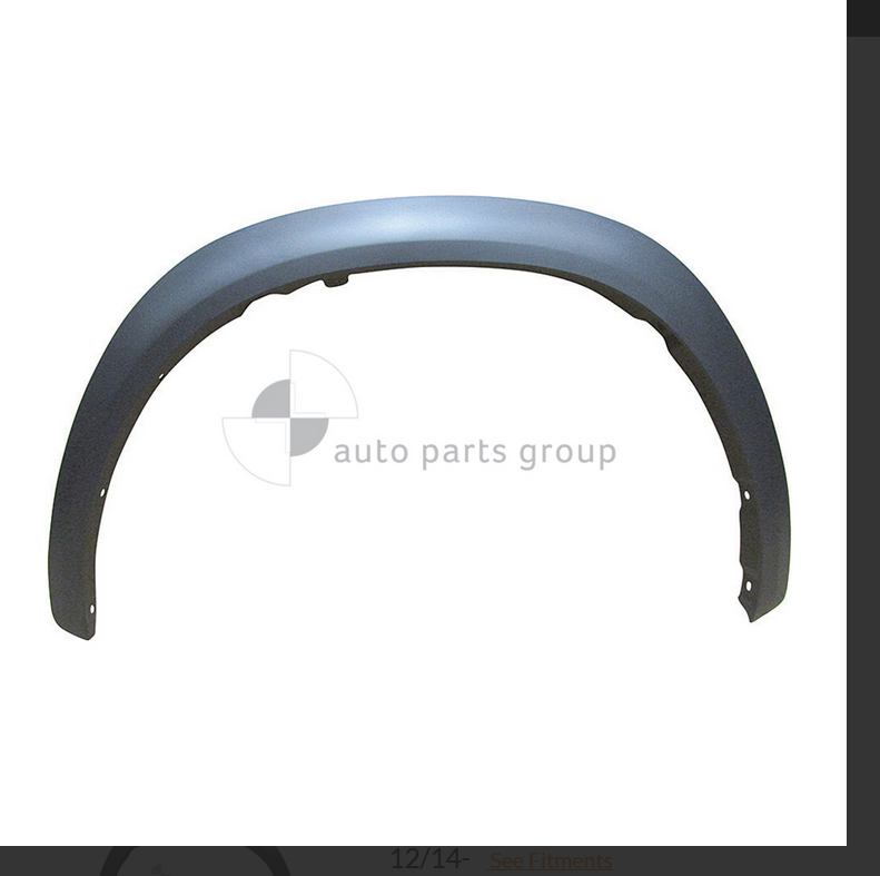GENUINE LEFT FRONT GUARD FLARE FOR LEXUS NX200T-NX300H 7/2014-9/2017 W ...