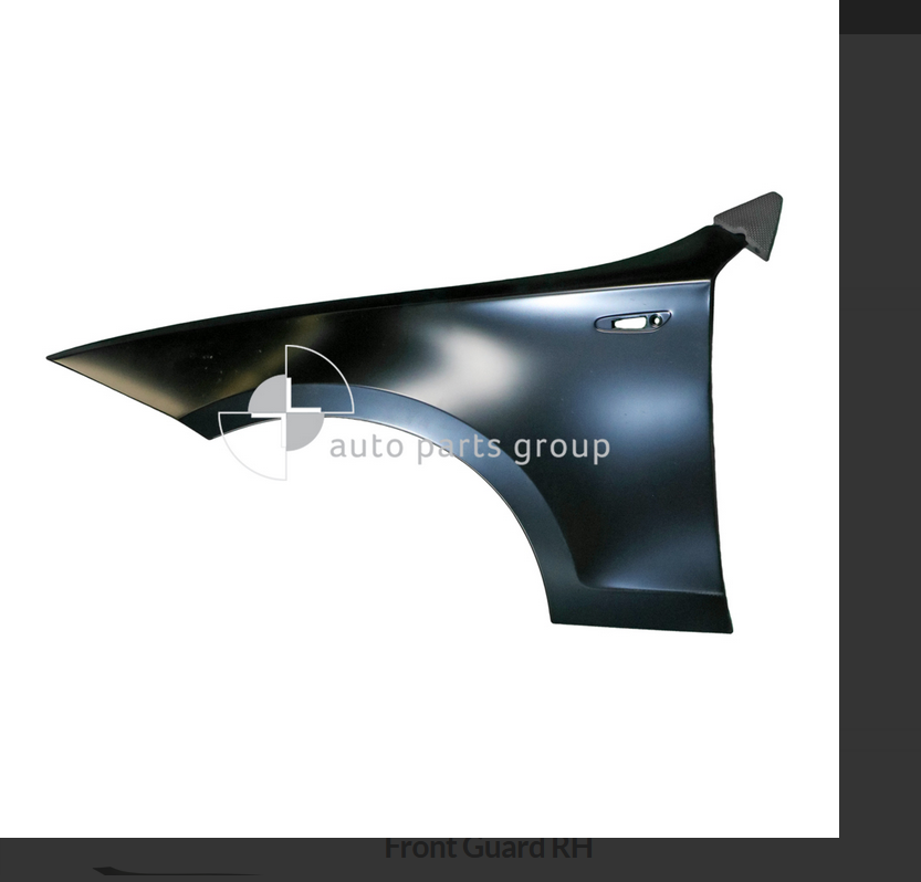 NEW LEFT FRONT GUARD FOR BMW 1-SERIES 10/2004-12/2013 EXCLUDES M TYPE ...