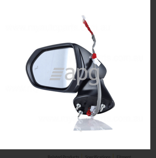 GENUINE LEFT DOOR MIRROR FOR Toyota Camry AXVH70R Sedan SX-SPORT MODELS 2/2021-