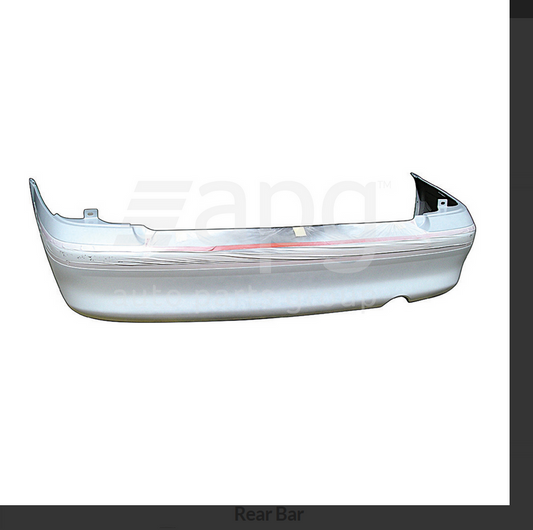 GENUINE REAR BUMPER BAR FOR MAZDA-626 4/5-DOOR 11/1999 - 8/2002 MAZDA 626