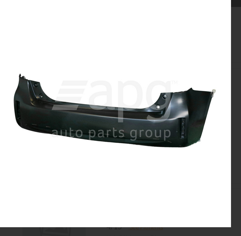 GENUINE REAR BAR COVER BUMPER FOR Toyota Prius-V ZVW40R 4/2015-ON