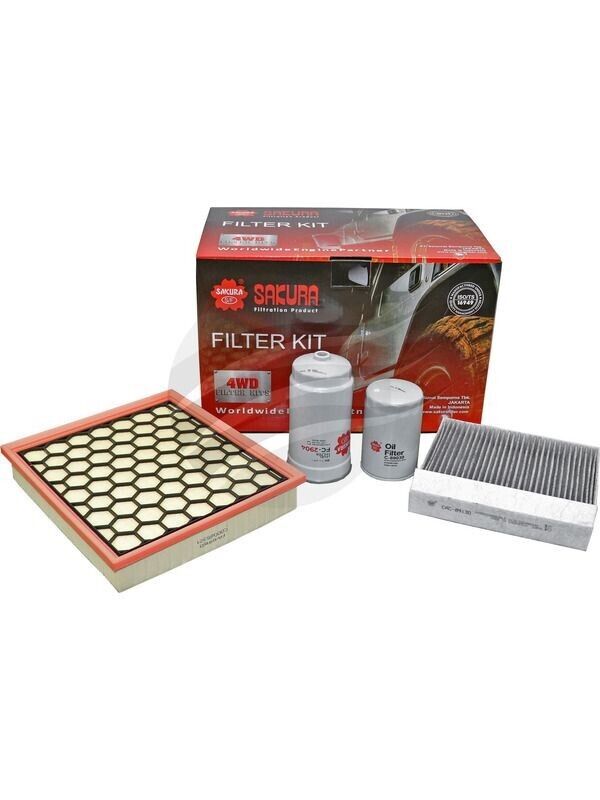 Sakura Filter Kit Oil Air Fuel Cabin Ldv T60