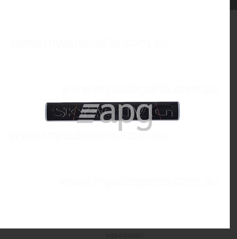 Genuine BOOT LID EMBLEM BADGE FOR MAZDA-3 BP G20-G25 X20 3/19-11/24 SEDAN