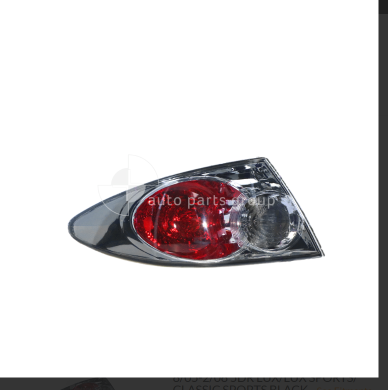 NEW LEFT TAIL LIGHT FOR MAZDA-6 GG GY 4/5-DOOR CLASSIC/SPORTS/DIESEL 8/2005-2/08