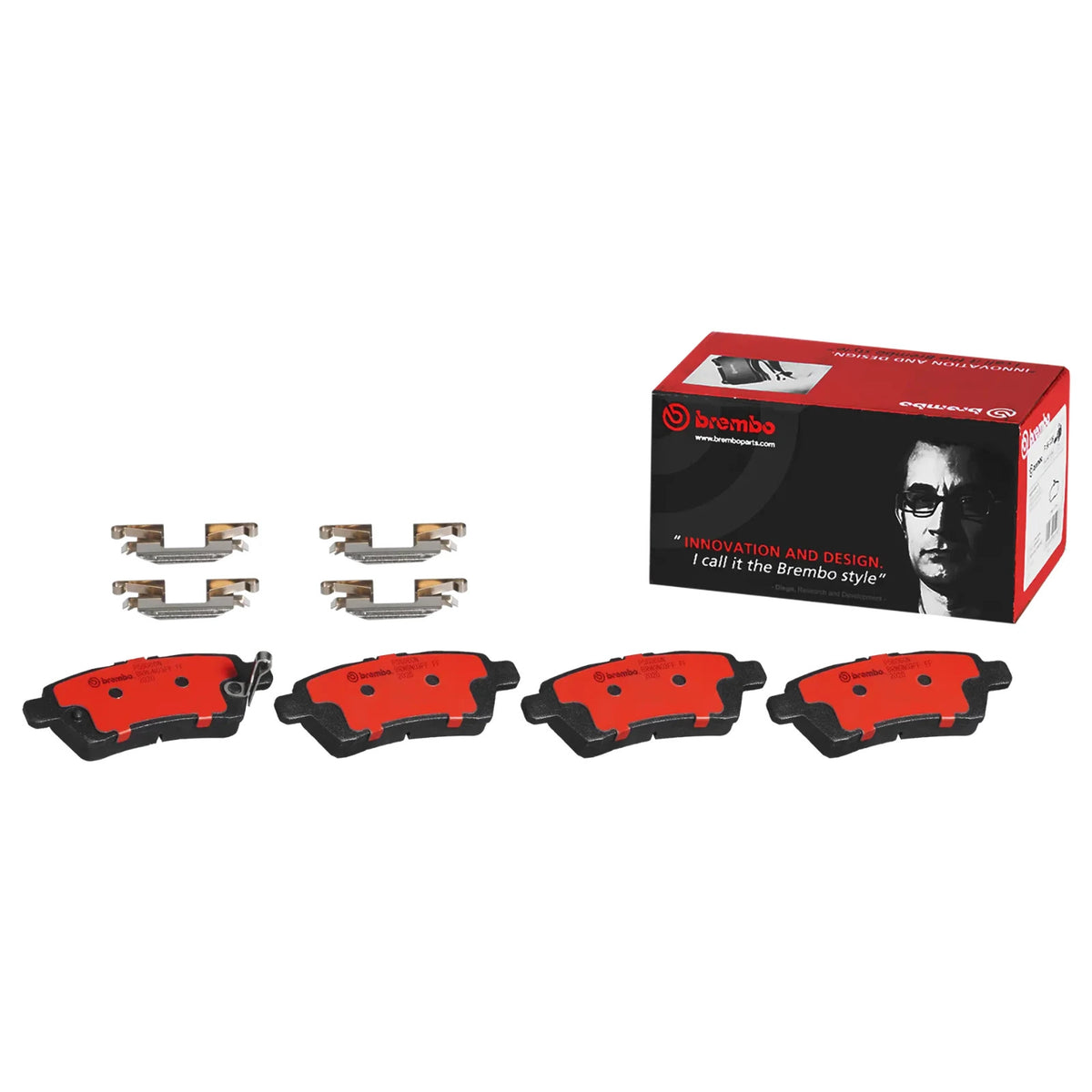 Brembo REAR Brake Pad Set For Nissan Navara 2.5L D-40 D40 dCi 2009-2015