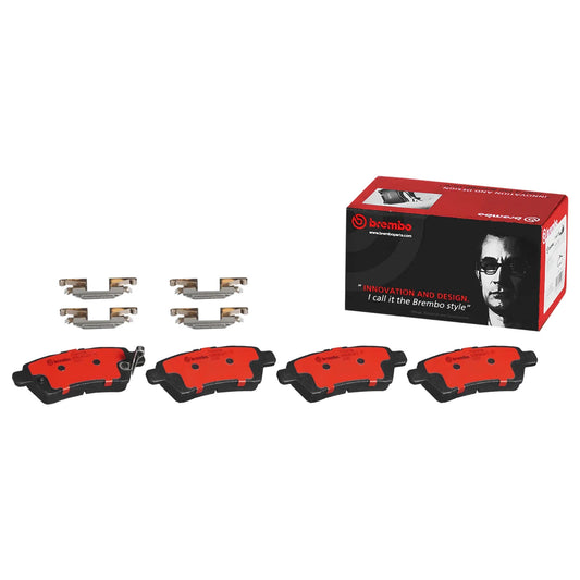 Brembo REAR Brake Pad Set For Nissan Navara 2.5L D-40 D40 dCi 2009-2015