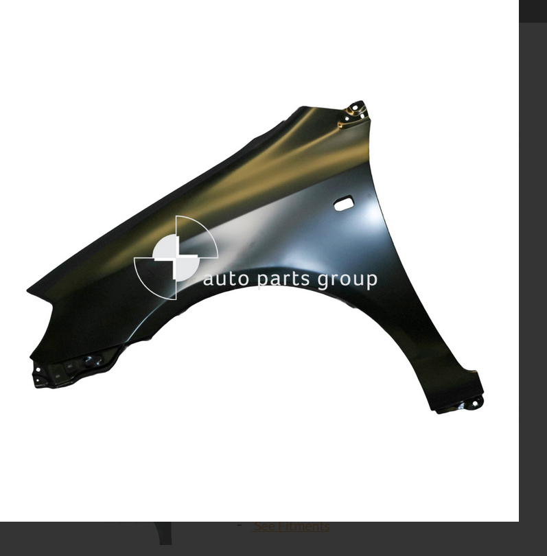 NEW LEFT FRONT GUARD FENDER FOR Toyota Corolla ZZE122R 4/2004-3/2007 SEDAN