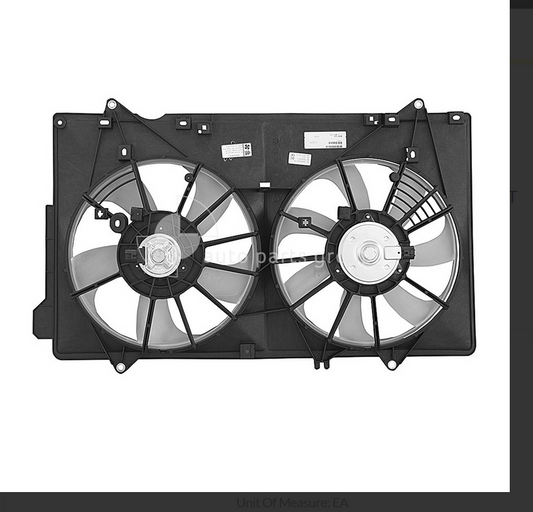 NEW COMPLETE RADIATOR ENGINE FAN FOR MAZDA CX5 2/2012-12/2014 CX-5