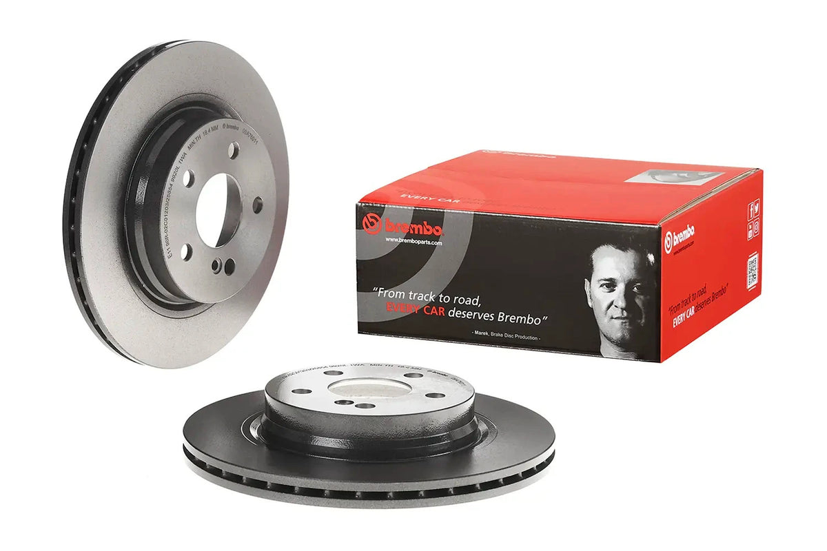 Brembo REAR Disc Brake Rotor FOR Mercedes Benz C-Class  2009-2016 *300MM-DISC