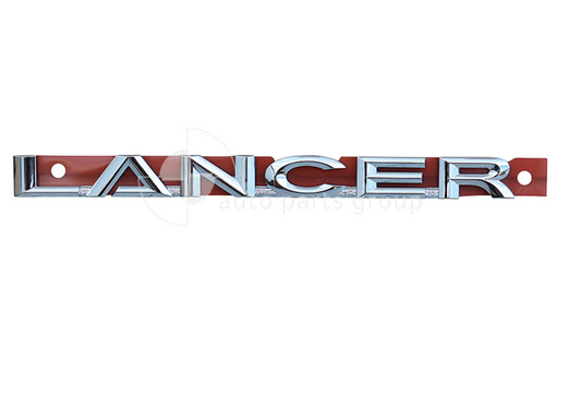 GENUINE BOOT LID BADGE EMBLEM FOR MITSUBISHI LANCER CJ 10/07-3/14 4/5DR "LANCER"