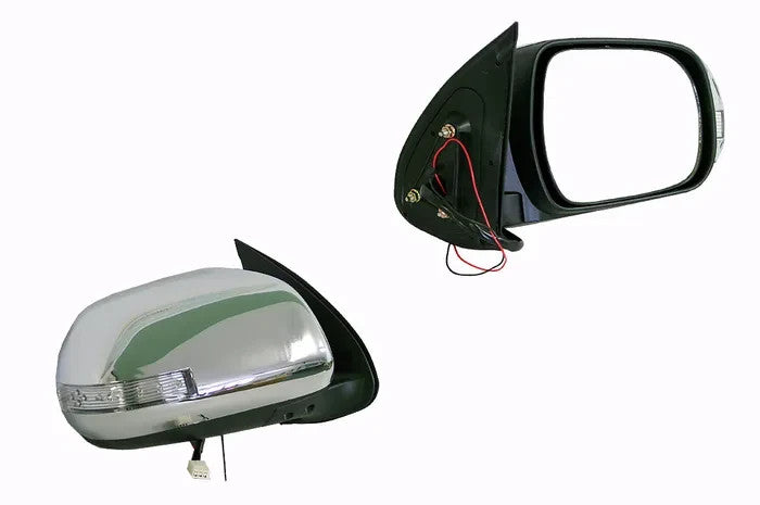 NEW RIGHT DOOR MIRROR FOR TOYOTA HILUX TGN/KUN/GGN 04/2005 ~ 08/2011 CHROME