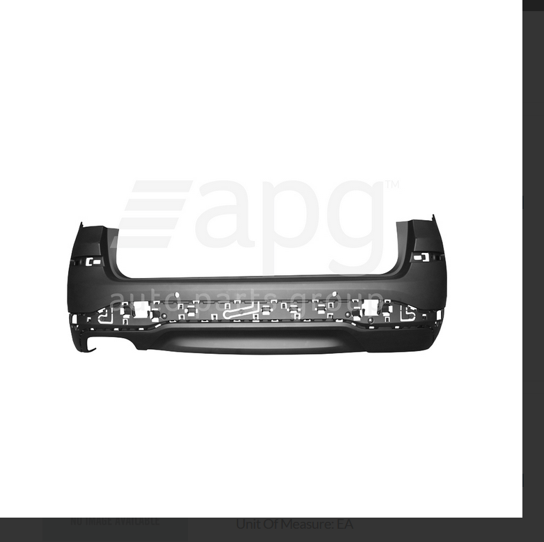 NEW REAR BUMPER BAR FOR BMW X3 Vehicles with Park Distance Control 4/2014-8/2017