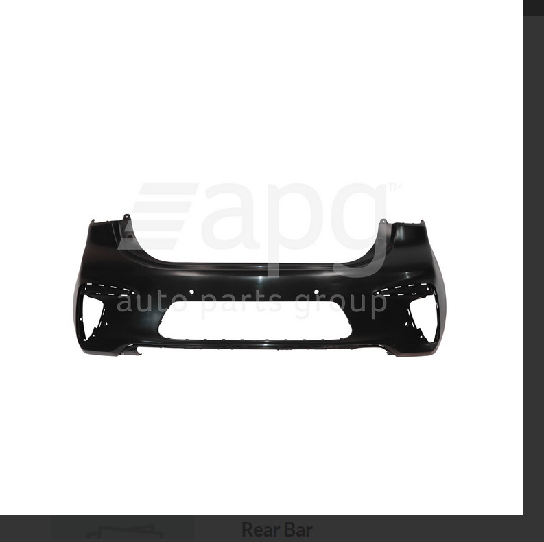 GENUINE REAR BUMPER BAR FOR KIA RIO 06/18-ON