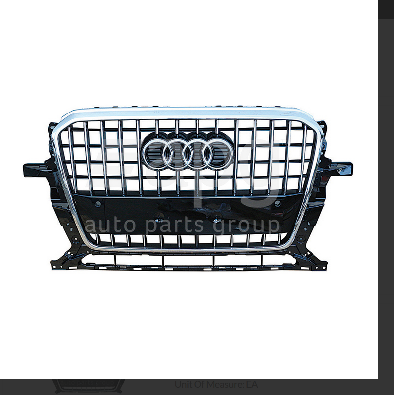 GENUINE FRONT GRILLE FOR AUDI Q5 Wagon Base 12/2012-2/2017