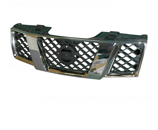 GENUINE CHROME GRILLE FOR NISSAN NAVARA-PATHFINDER 5/05-1/10