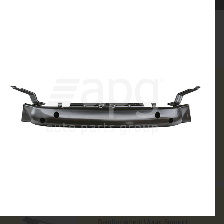 GENUINE Front Bar Reinforcement MAIN FOR Holden Colorado RG 6/2012-7/2016