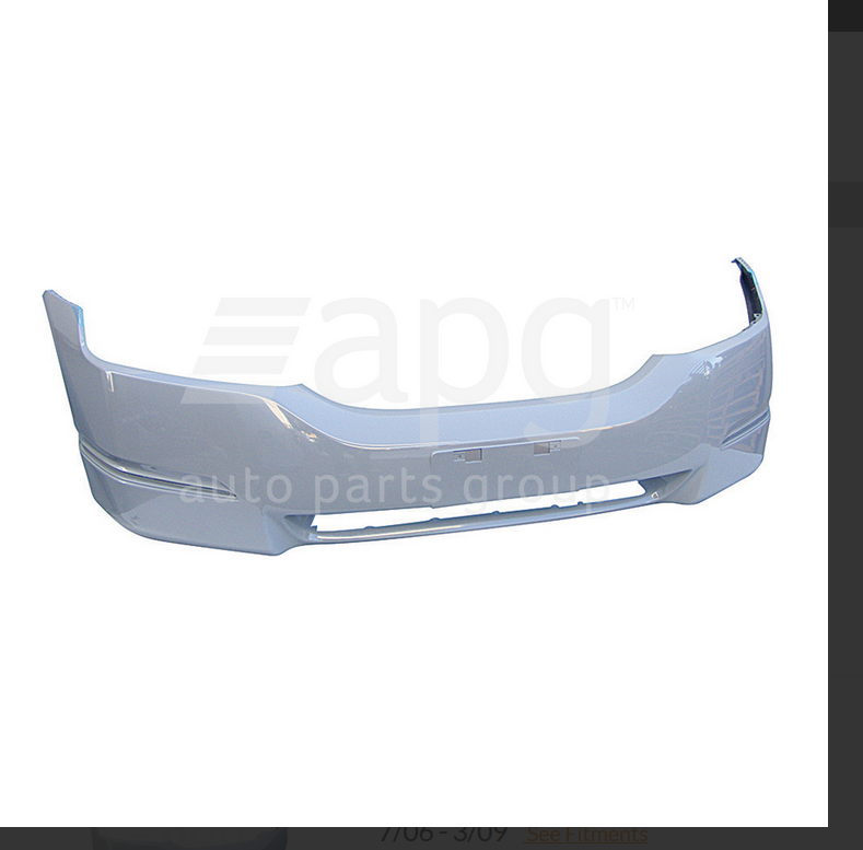 GENUINE FRONT BAR COVER BUMPER FOR Honda Odyssey RB WAGON 6/2004-6/2006