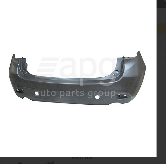 GENUINE REAR BUMPER BAR FOR MAZDA-3 11/2013-12/2014 HATCH