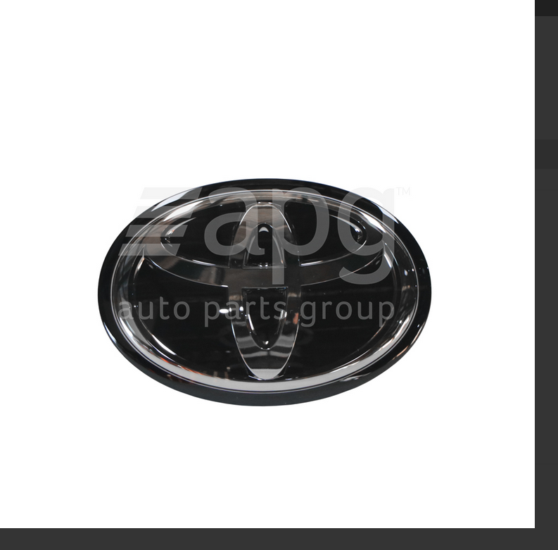 Genuine FRONT GRILLE BADGE EMBLEM FOR TOYOTA KLUGER 11/2016-11/2019 Radar Type