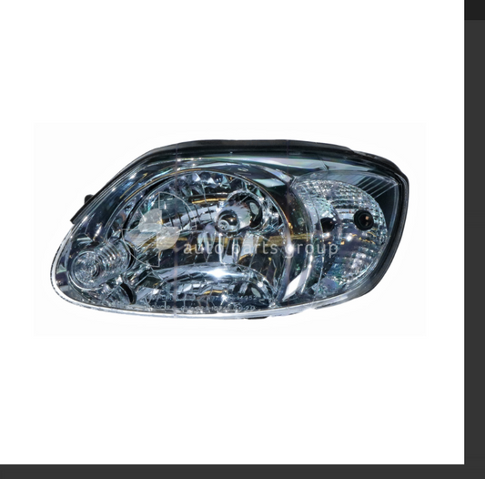 NEW LEFT HEADLIGHT FOR HYUNDAI ACCENT LC 8/03-4/06 HATCH CLEAR