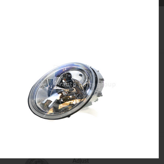 NEW PASSENGER LEFT HEADLIGHT FOR Volkswagen Beetle 1/2000-9/2005 COUPE/CABRIO